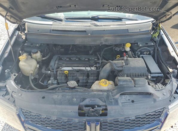 3C4PDCGB5HT516607 2017 DODGE JOURNEY Black Вид підкапотного простору