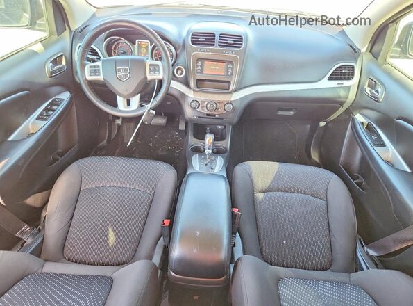 3C4PDCGB5HT648427 2017 DODGE JOURNEY Black Dashboard view