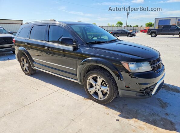 3C4PDCGB5HT648427 2017 DODGE JOURNEY Black Front right