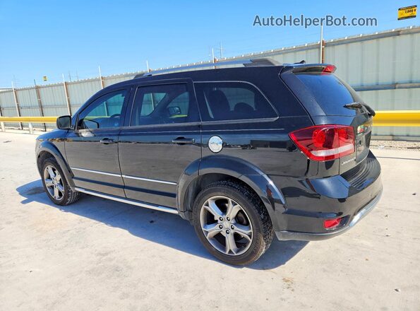 3C4PDCGB5HT648427 2017 DODGE JOURNEY Black Rear left