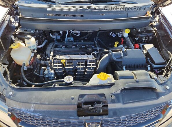 3C4PDCGB5HT648427 2017 DODGE JOURNEY Black Engine compartment view