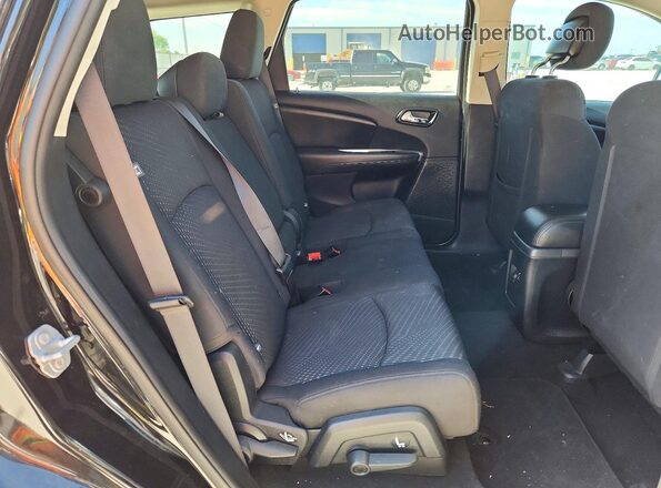 3C4PDCGB5HT648427 2017 DODGE JOURNEY Black Rear interior view