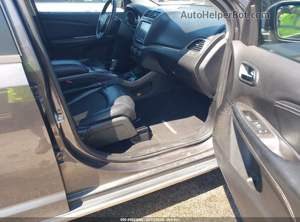 3C4PDCGB6HT612746 2017 DODGE JOURNEY Gray Widok wnętrza z przodu