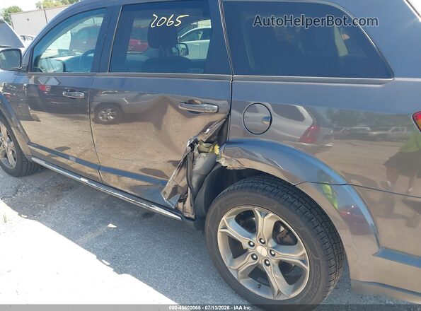 3C4PDCGB6HT612746 2017 DODGE JOURNEY Gray Widok z przodu