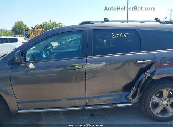 3C4PDCGB6HT612746 2017 DODGE JOURNEY Gray Widok wnętrza 360 stopni