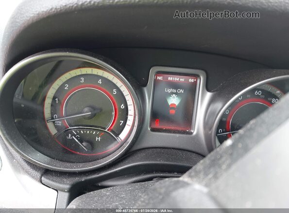 3C4PDCGB6LT263189 2020 DODGE JOURNEY White უკანა სავარძლების ხედი