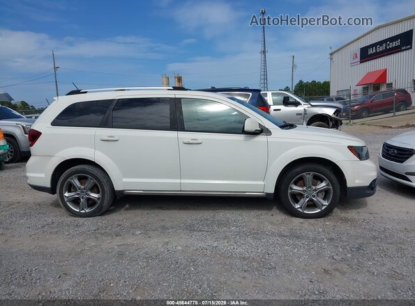 3C4PDCGB7HT579434 2017 DODGE JOURNEY White Vista interior trasera