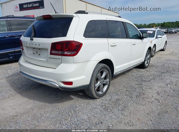 3C4PDCGB7HT579434 2017 DODGE JOURNEY White Trasero derecho