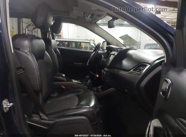 3C4PDCGB7HT603618 2017 DODGE JOURNEY Синий Вид салона спереди