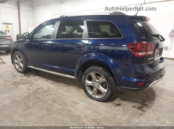 3C4PDCGB7HT603618 2017 DODGE JOURNEY Синий Задняя левая четверть