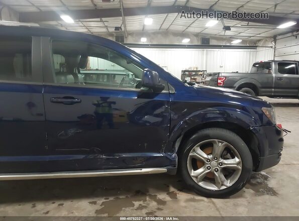 3C4PDCGB7HT603618 2017 DODGE JOURNEY Синий Вид спереди