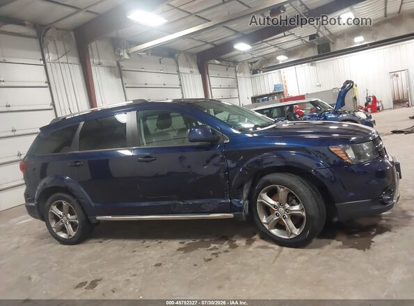 3C4PDCGB7HT603618 2017 DODGE JOURNEY Синий Вид задней части салона