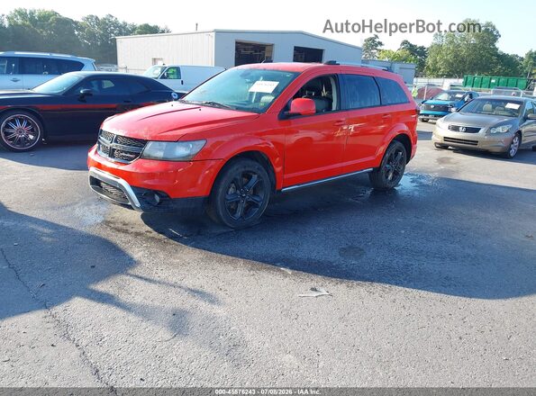 3C4PDCGB7KT836874 2019 DODGE JOURNEY Orange Передня ліва чверть