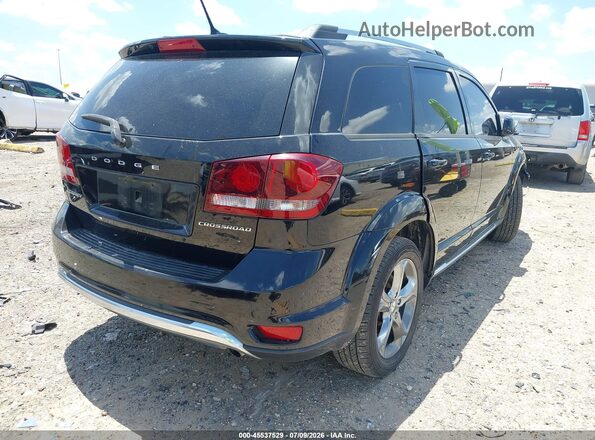 3C4PDCGB8HT577322 2017 DODGE JOURNEY Черный Задняя правая четверть