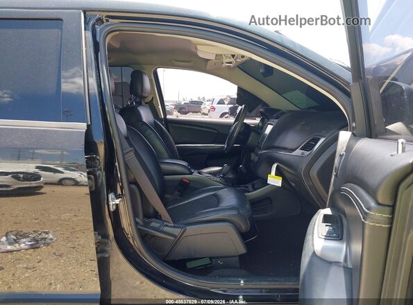 3C4PDCGB8HT577322 2017 DODGE JOURNEY Черный Вид салона спереди