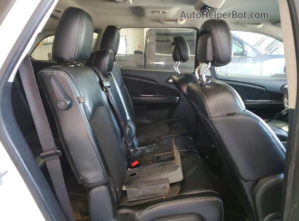 3C4PDCGB8HT579166 2017 DODGE JOURNEY Белый Вид задней части салона