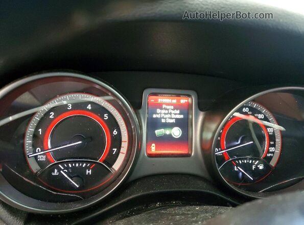 3C4PDCGB8HT579166 2017 DODGE JOURNEY Белый Вид щитка приборов