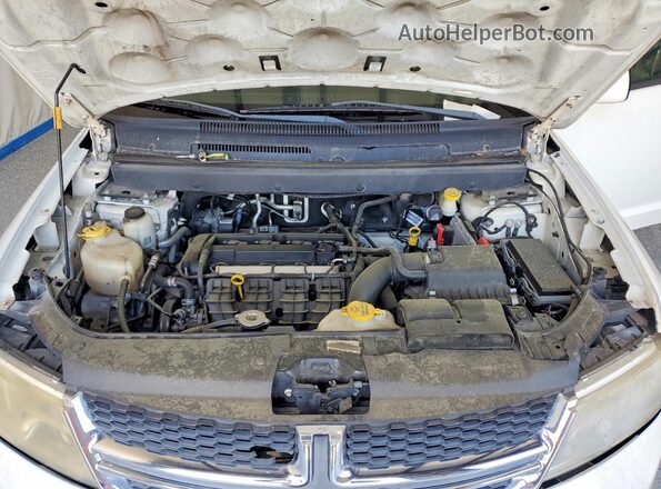 3C4PDCGB8HT579166 2017 DODGE JOURNEY Белый Вид подкапотного пространства