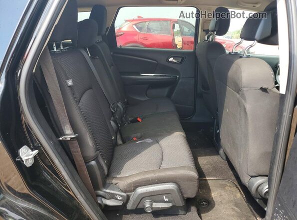 3C4PDCGB9GT112160 2016 DODGE JOURNEY Black Rear interior view