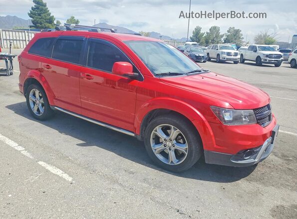 3C4PDCGBXHT559811 2017 DODGE JOURNEY Red წინა მარჯვენა