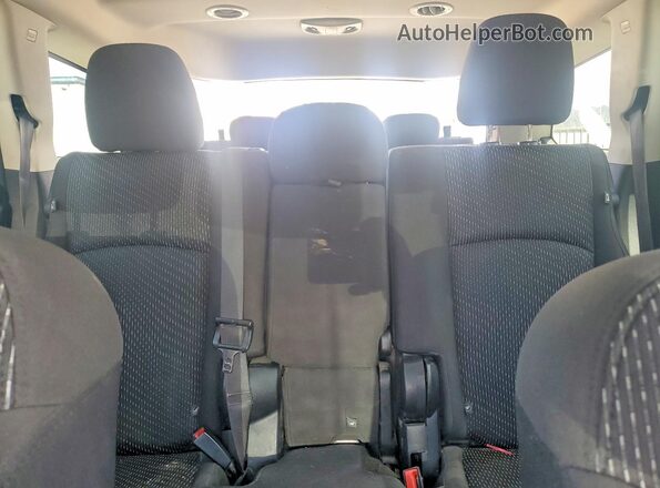 3C4PDCGBXHT559811 2017 DODGE JOURNEY Red უკანა სავარძლების ხედი