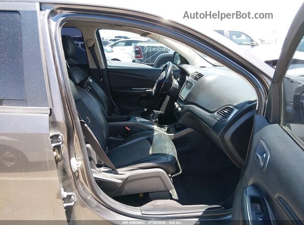 3C4PDCGBXHT564264 2017 DODGE JOURNEY Gray Սալոնի դիմացի տեսք