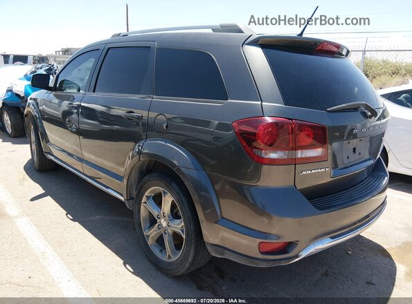3C4PDCGBXHT564264 2017 DODGE JOURNEY Gray Հետևի ձախ