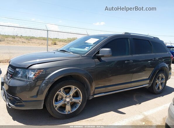 3C4PDCGBXHT564264 2017 DODGE JOURNEY Gray Սալոնի 360 աստիճան տեսք