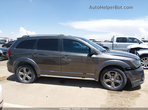 3C4PDCGBXHT564264 2017 DODGE JOURNEY Gray Սալոնի հետևի տեսք