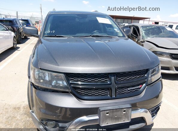 3C4PDCGBXHT564264 2017 DODGE JOURNEY Gray Սարքավորումների վահանակի տեսք