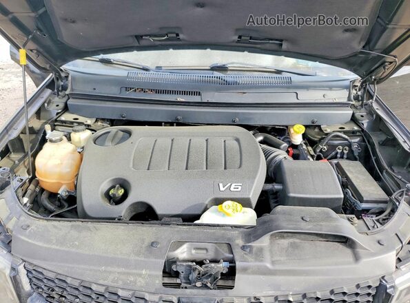 3C4PDCGG0GT168998 2016 DODGE JOURNEY Black Vista del compartimento del motor