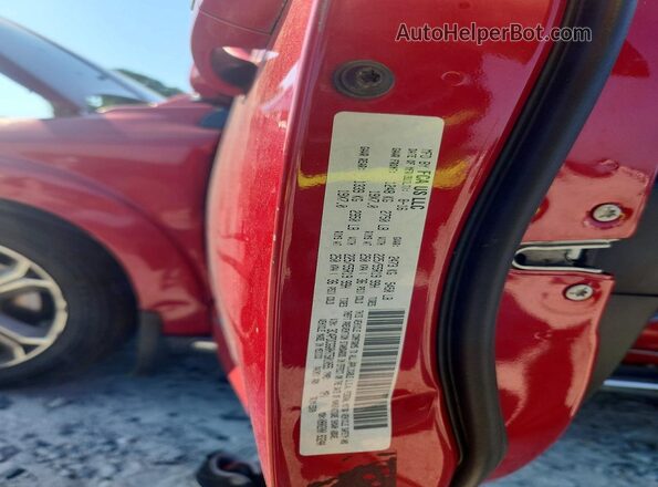 3C4PDCGG0HT501055 2017 DODGE JOURNEY Red Engine compartment view