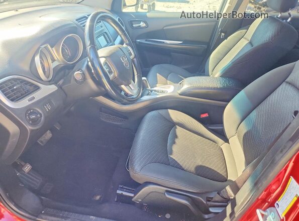 3C4PDCGG0HT501055 2017 DODGE JOURNEY Red Front interior view