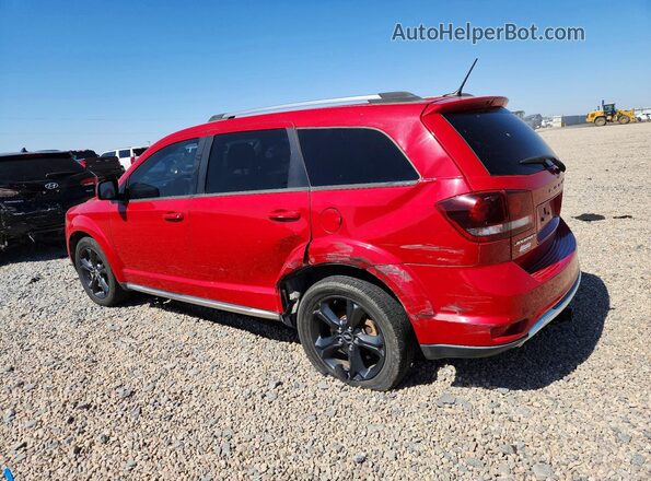 3C4PDCGG0JT305834 2018 DODGE JOURNEY Красный Задняя левая четверть