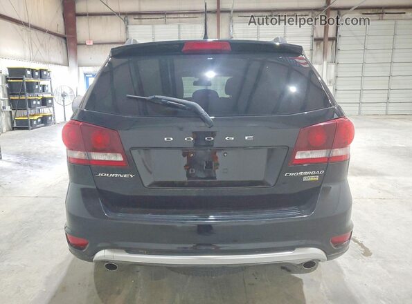 3C4PDCGG0JT515723 2018 DODGE JOURNEY Black Вид ззаду