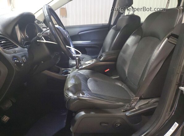 3C4PDCGG0JT515723 2018 DODGE JOURNEY Black Вид салону спереду