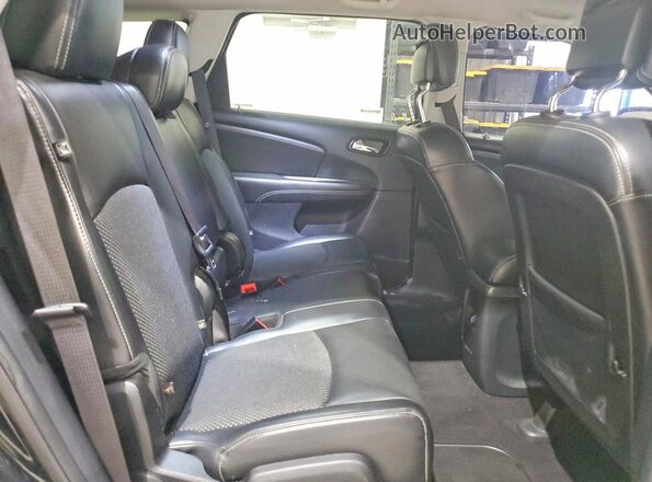 3C4PDCGG0JT515723 2018 DODGE JOURNEY Black Вид задньої частини салону