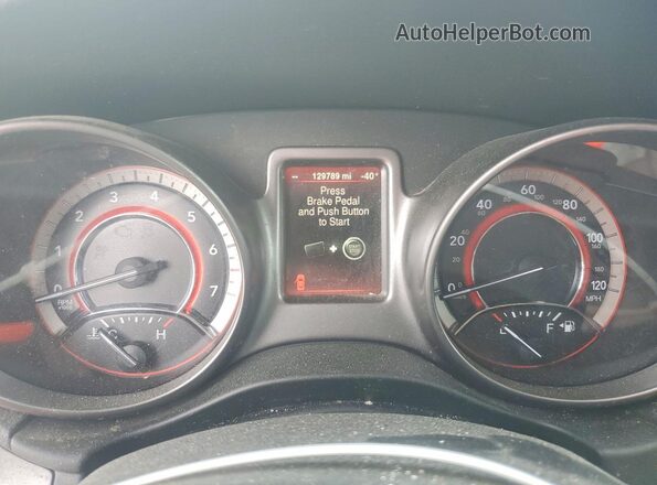 3C4PDCGG1GT154026 2016 DODGE JOURNEY Black Vista del cuadro de instrumentos