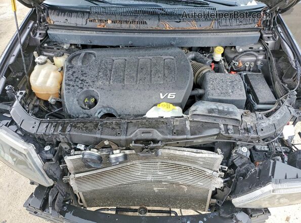 3C4PDCGG1GT154026 2016 DODGE JOURNEY Black Vista del compartimento del motor