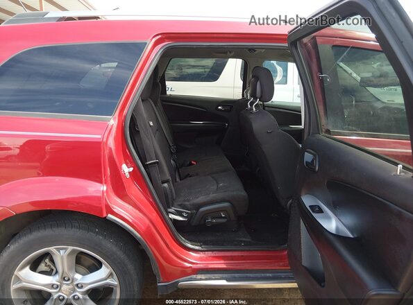 3C4PDCGG1HT604873 2017 DODGE JOURNEY Red VIN կոդի պիտակի տեսք