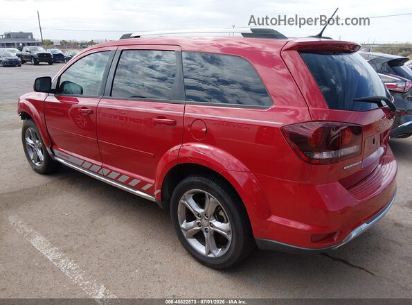 3C4PDCGG1HT604873 2017 DODGE JOURNEY Red 
