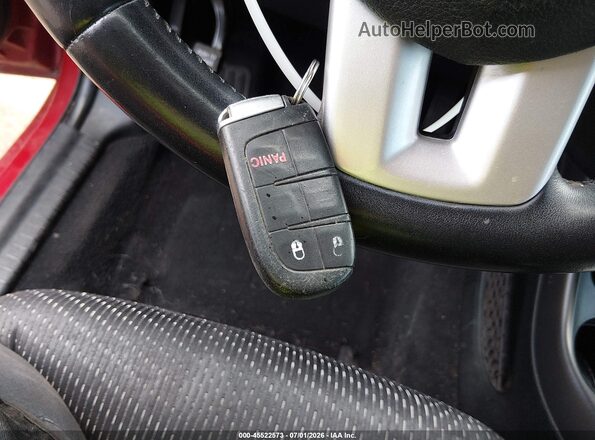 3C4PDCGG1HT604873 2017 DODGE JOURNEY Red Առջևի վահանակի տեսք