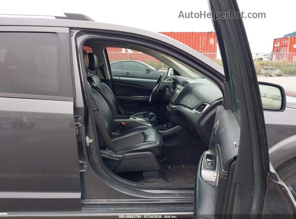 3C4PDCGG1JT475796 2018 DODGE JOURNEY Gray Вид салону спереду