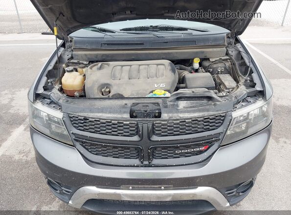 3C4PDCGG1JT475796 2018 DODGE JOURNEY Gray Вид ззаду
