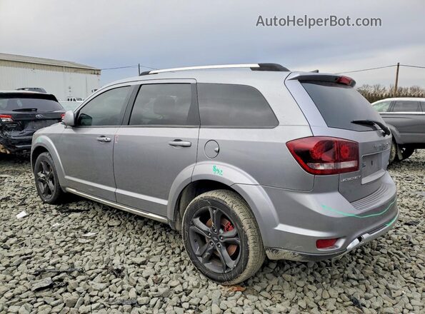 3C4PDCGG1KT700736 2019 DODGE JOURNEY Silver Задня ліва чверть
