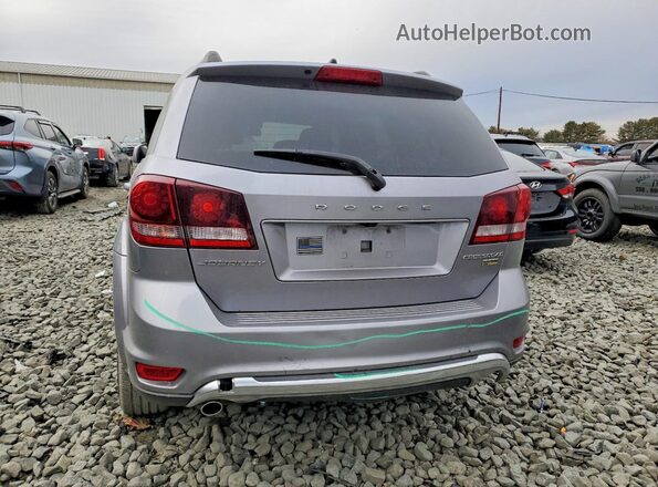 3C4PDCGG1KT700736 2019 DODGE JOURNEY Silver Вид ззаду