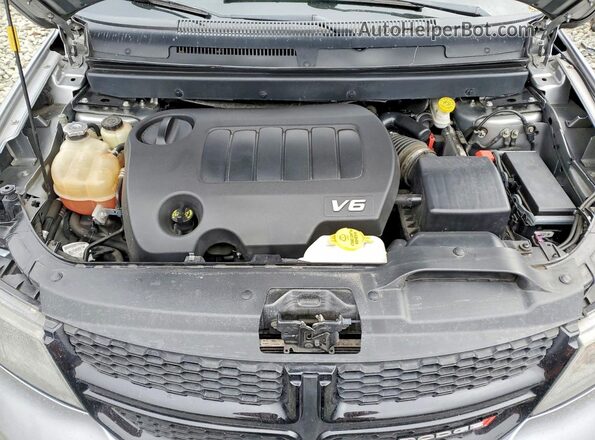 3C4PDCGG1KT700736 2019 DODGE JOURNEY Silver Вид підкапотного простору