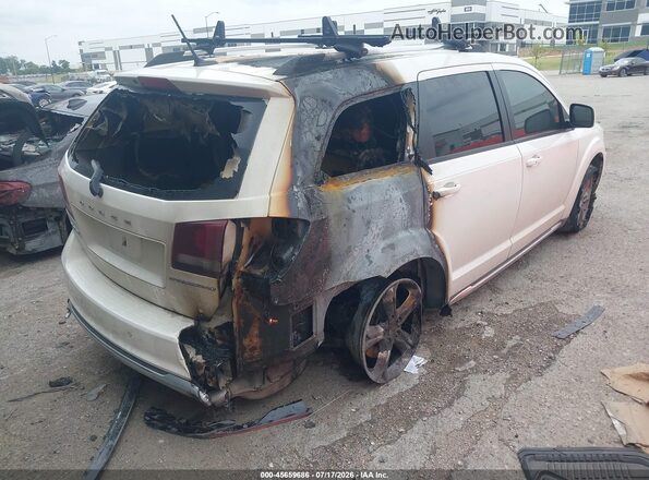 3C4PDCGG2GT119348 2016 DODGE JOURNEY Белый Задняя правая четверть