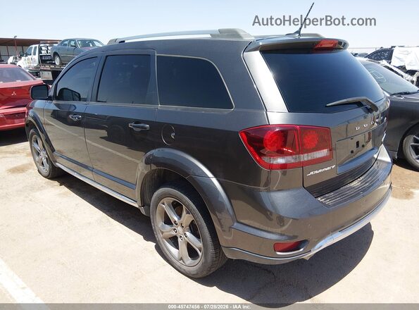 3C4PDCGG2GT206327 2016 DODGE JOURNEY Gray Trasero izquierdo