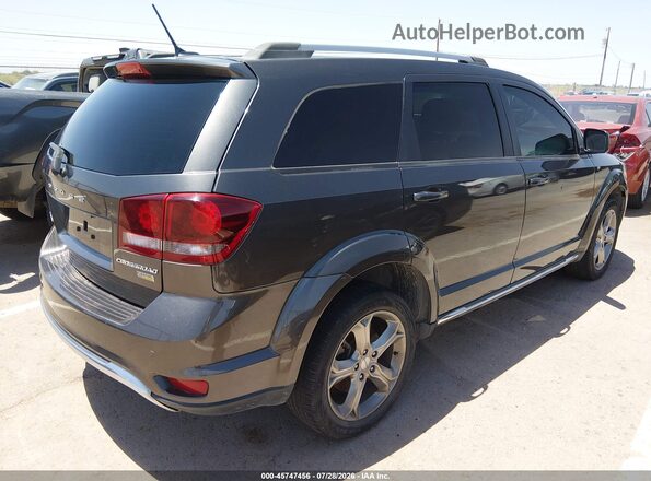 3C4PDCGG2GT206327 2016 DODGE JOURNEY Gray Trasero derecho
